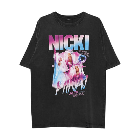 [U/MUSIC]UIZZ-22570/Nicki Minaj Pink Friday2 World Tour/SS Tee/BLACK(UM-MK8-0000-012)