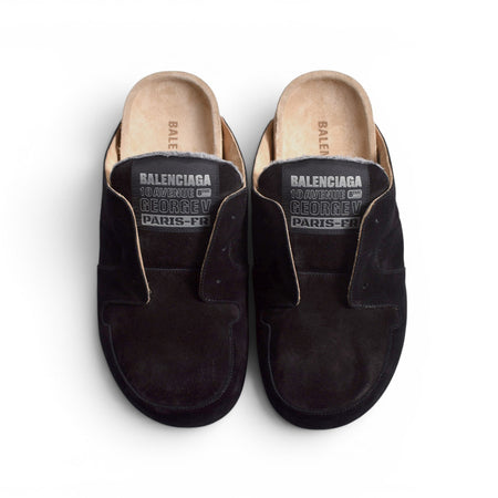 [BALENCIAGA]DUMBO MULE SUEDE/BLACK(852708WCB42)