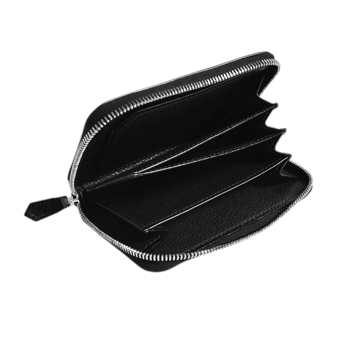 [foot the coacher]SHORT ZIP WALLET CIRCLE/BLACK(FTA1912006)