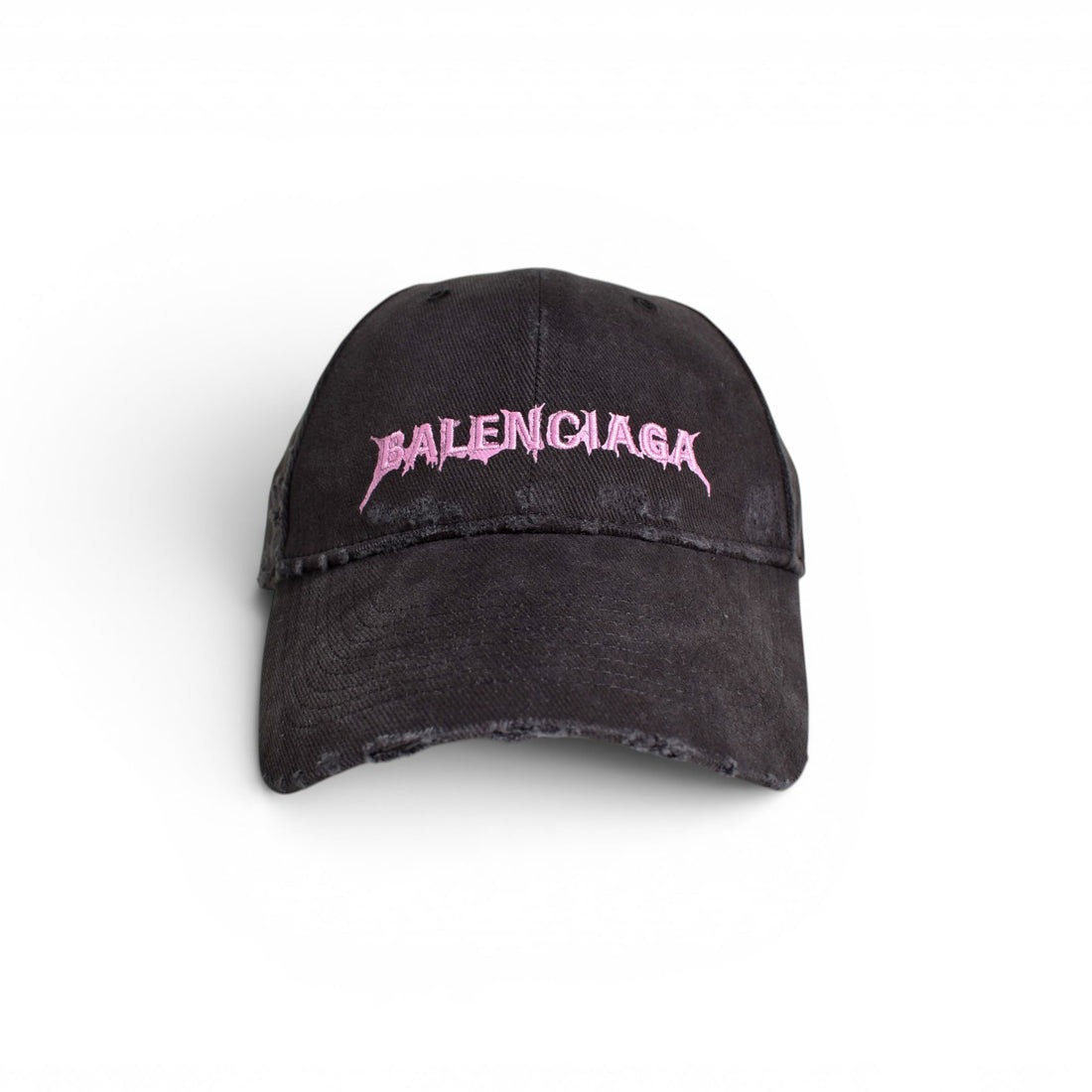 [BALENCIAGA]Diy Distressed Logo Cap/BLACK(869512410B2)