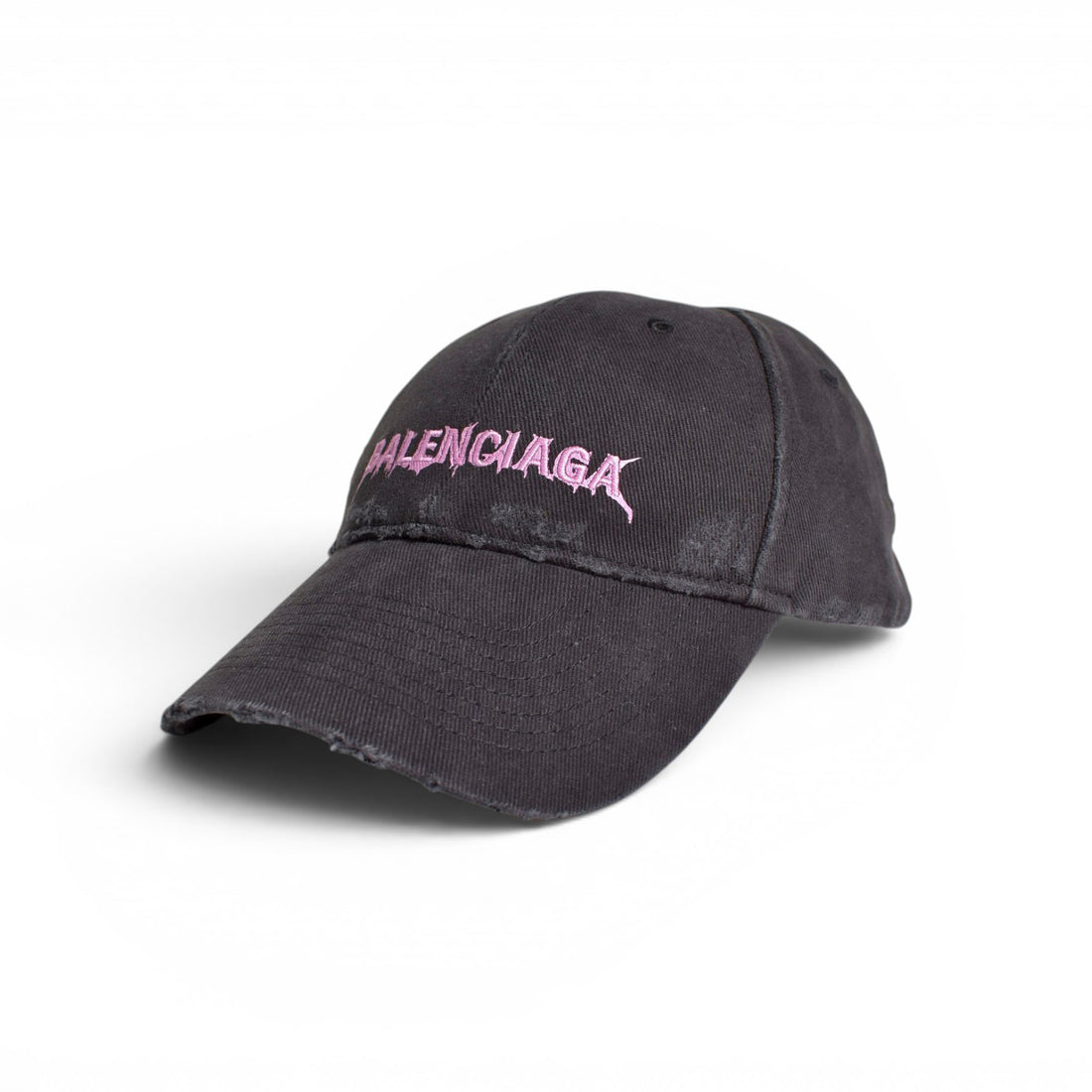 [BALENCIAGA]Diy Distressed Logo Cap/BLACK(869512410B2)