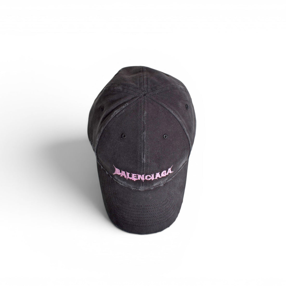 [BALENCIAGA]Diy Distressed Logo Cap/BLACK(869512410B2)