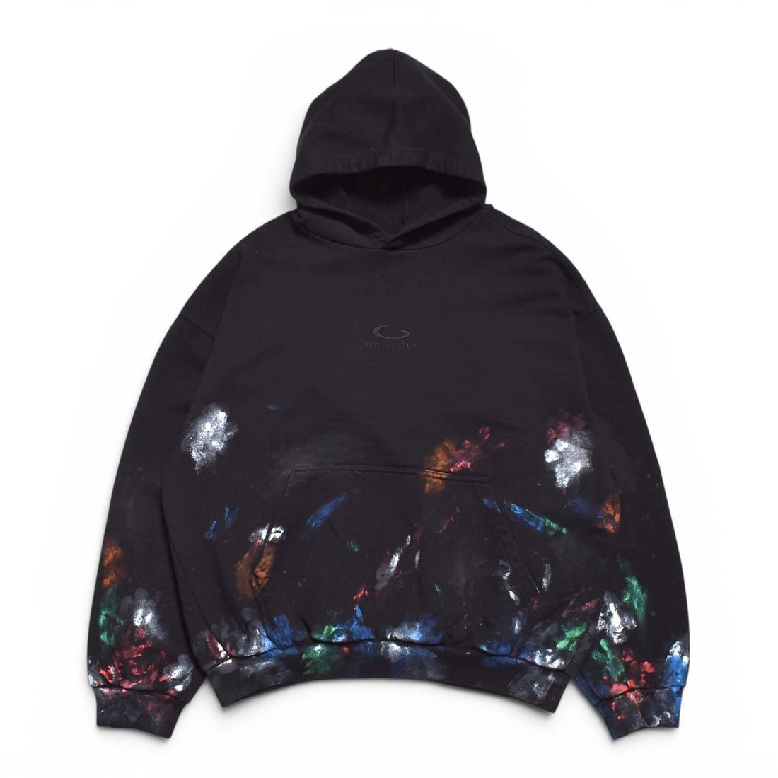[BALENCIAGA]Medium Fit Hoodie/BLACK(871956TUVJ6)