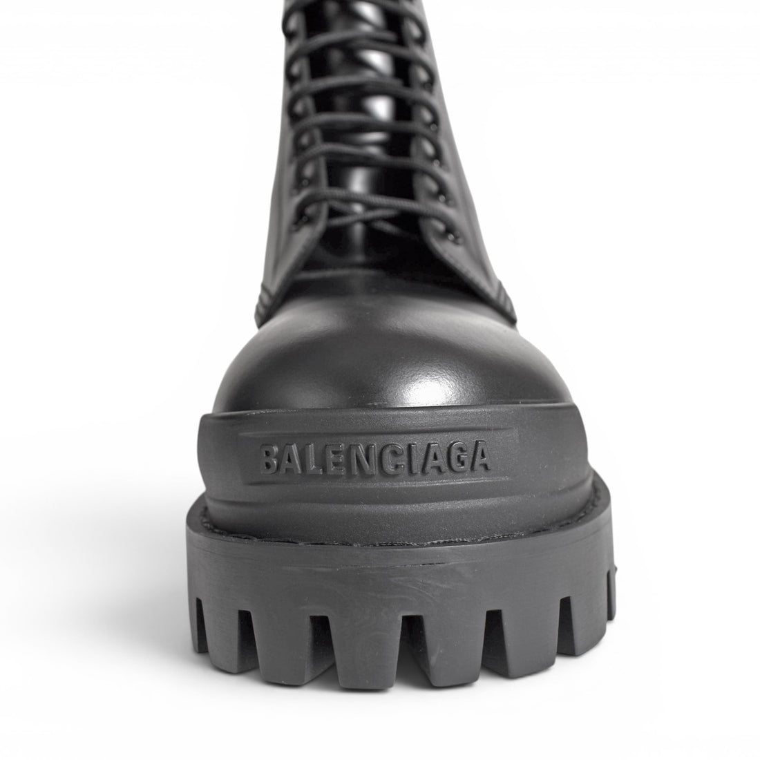 [BALENCIAGA]STRIKE ZIP BOOTIE MATT CALF/BLACK(844967WA960)