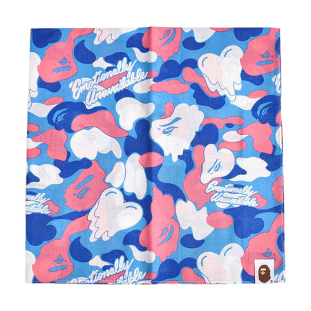 [EMOTIONALLY UNAVAILABLE]× A BATHING APE EU APE ALOHA BANDANA/BLUE(EU-MK8-0000-C10)