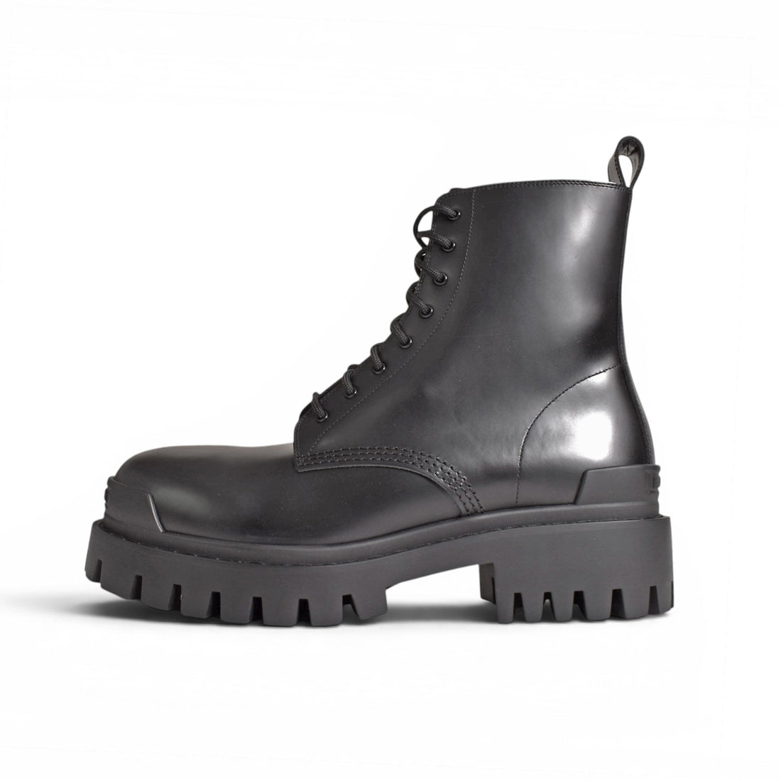 [BALENCIAGA]STRIKE ZIP BOOTIE MATT CALF/BLACK(844967WA960)