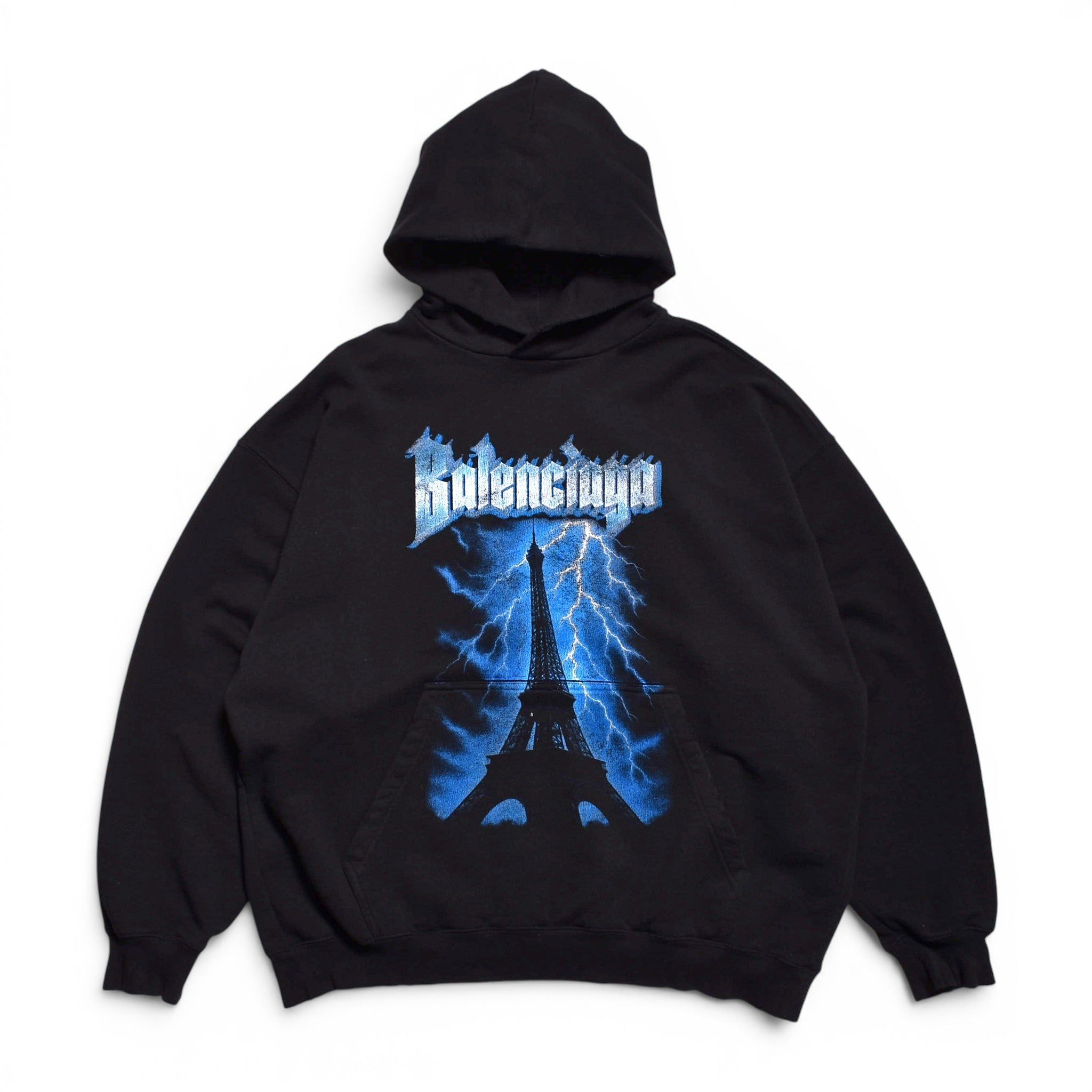BALENCIAGA]Paris Thunderstorm Medium Fit Hoodie(871956TUVF4) – R&Co.