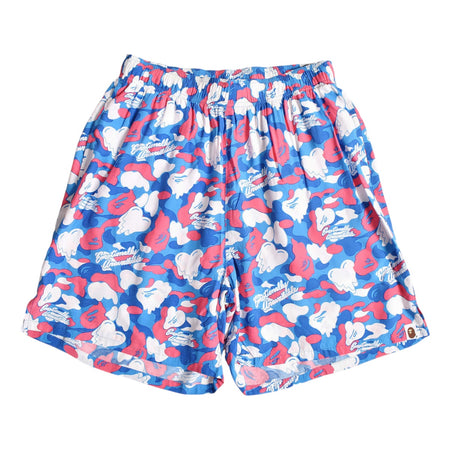 [EMOTIONALLY UNAVAILABLE]× A BATHING APE EU APE ALOHA SHORTS/BLUE(EU-MK8-0000-C06)
