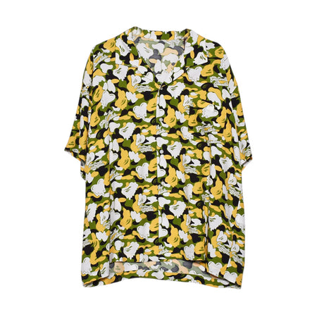[EMOTIONALLY UNAVAILABLE]× A BATHING APE EU APE ALOHA SHIRT/GREEN(EU-MK8-0000-C02)