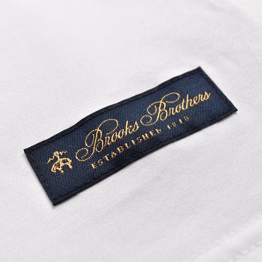 [eye JUNYA WATANABE MAN]BROOKS BROTHERS  W-NAME LOGO PRINT TEE/WHITE(WQ-T906-100)