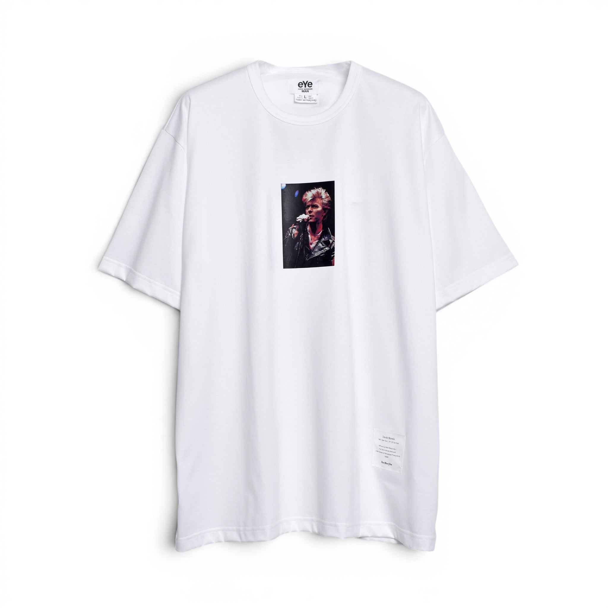 eye JUNYA WATANABE MAN]BerBerJin W-NAME David Bowie PRINT TEE