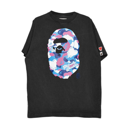 [EMOTIONALLY UNAVAILABLE]× A BATHING APE EU APE SS TEE/BLACK(EU-MK8-0000-C08)