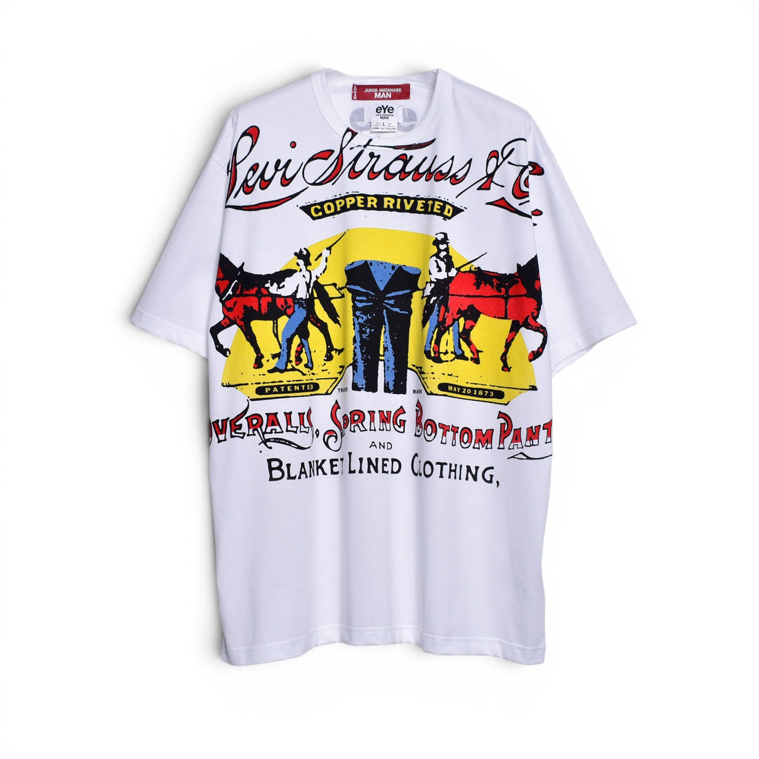 [eye JUNYA WATANABE MAN]Levi's W-NAME TEE/WHITE(WQ-T911-100)