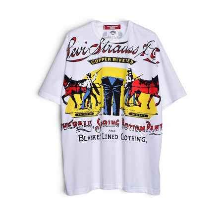 [eye JUNYA WATANABE MAN]Levi's W-NAME TEE/WHITE(WQ-T911-100)