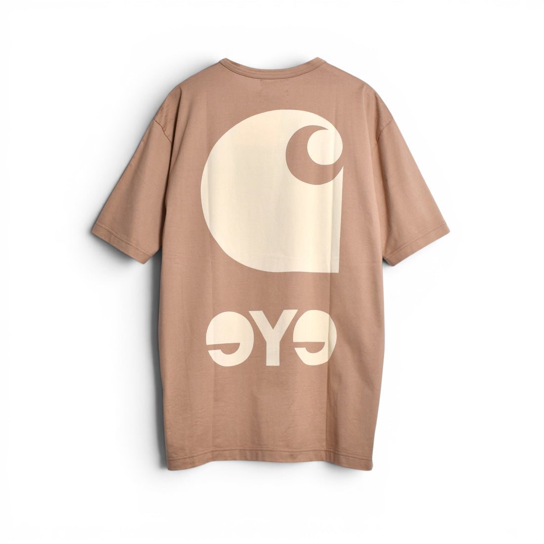 [eye JUNYA WATANABE MAN]Carhartt W-NAME LOGO PRINT TEE/BEIGE(WQ-T908-100)