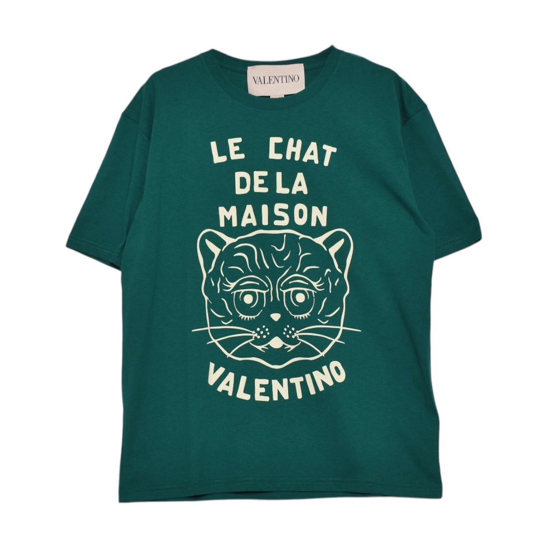 [VALENTINO]T-SHIRT/GREEN(8V3MG16PB32)