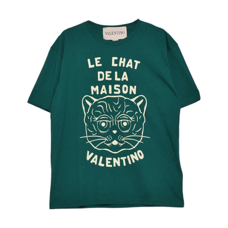 [VALENTINO]T-SHIRT/GREEN(8V3MG16PB32)