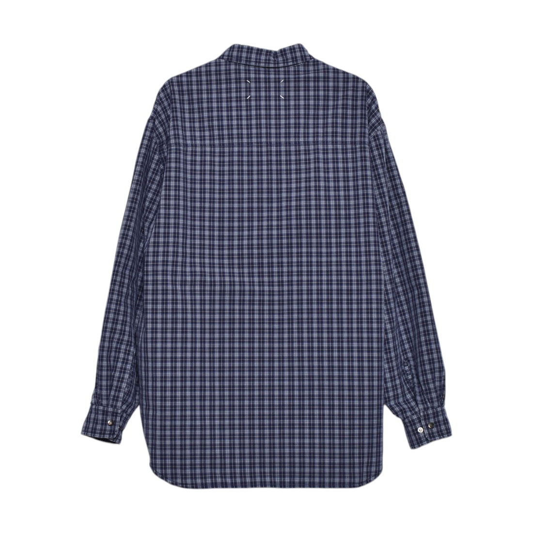 [Maison Margiela]CAMICIE A MANICHE LU/NAVY(S50DT0070-M35779)