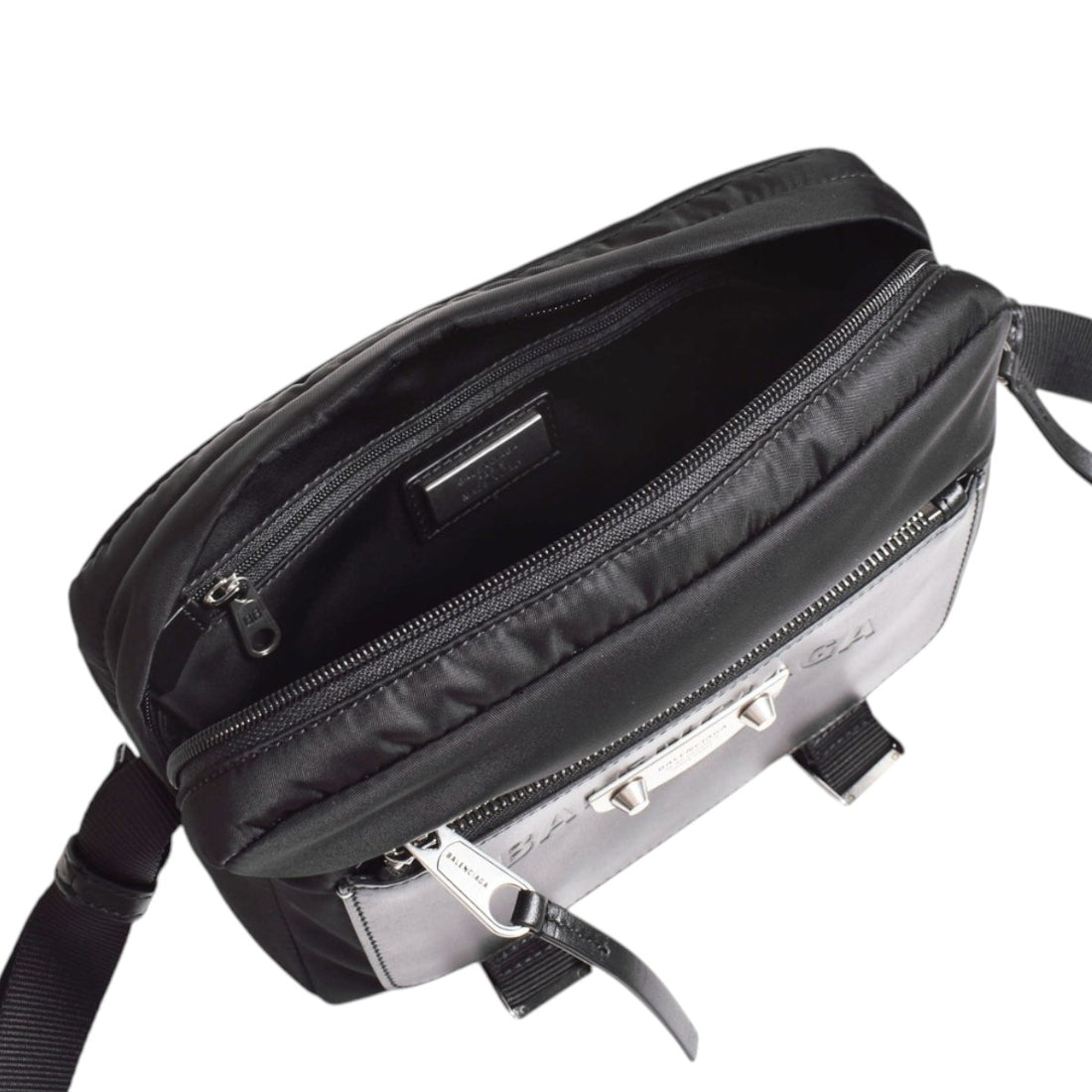 [BALENCIAGA]SLEEK MENS NYL ZIP CROSSBODY S(A000HG2ACPU)