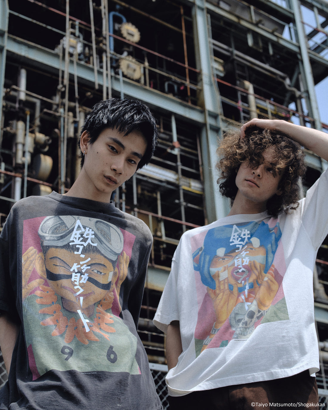 [SAINT Mxxxxxx]鉄コン筋クリート_SS T-SHIRT/KURO(SM-MK1-0000-C81)