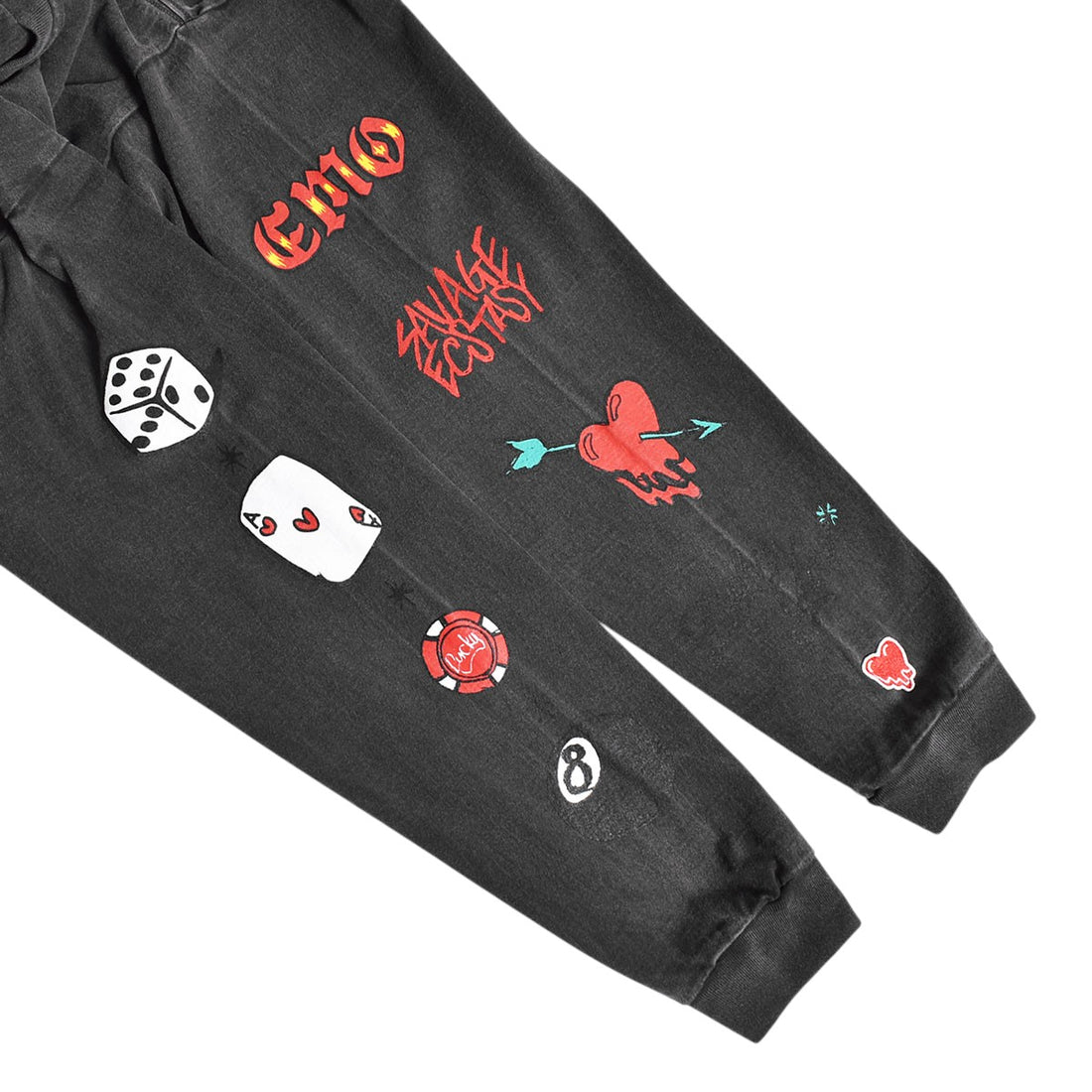 [EMOTIONALLY UNAVAILABLE]EU SAVAGE LS TEE/BLACK(EU-HR8-0000-077)