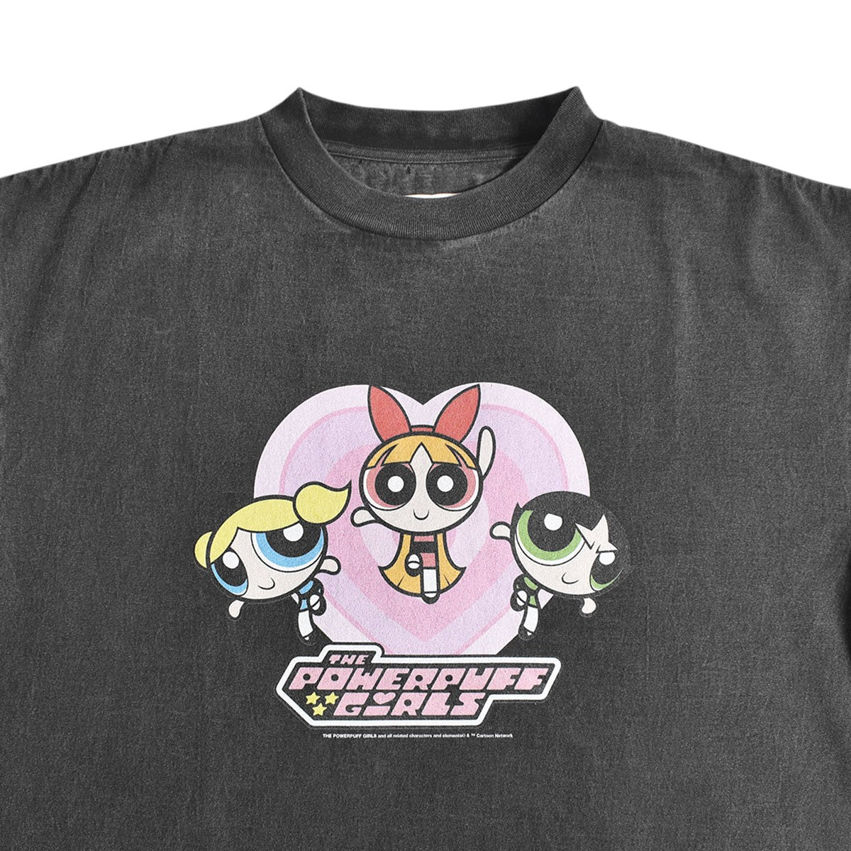 EMOTIONALLY UNAVAILABLE]×THE POWERPUFF GIRLS EU PP SS TEE/BLACK(EU
