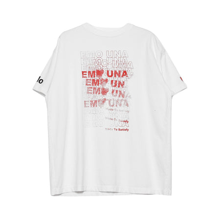 [EMOTIONALLY UNAVAILABLE]EU 3D SS TEE/WHITE(EU-MK8-0000-051)