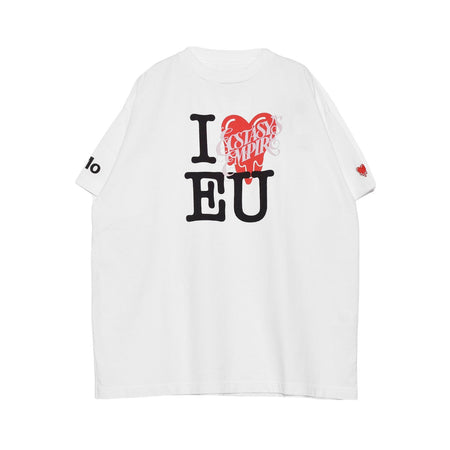 [EMOTIONALLY UNAVAILABLE]EU LOVE SS TEE/WHITE(EU-MK8-0000-057)