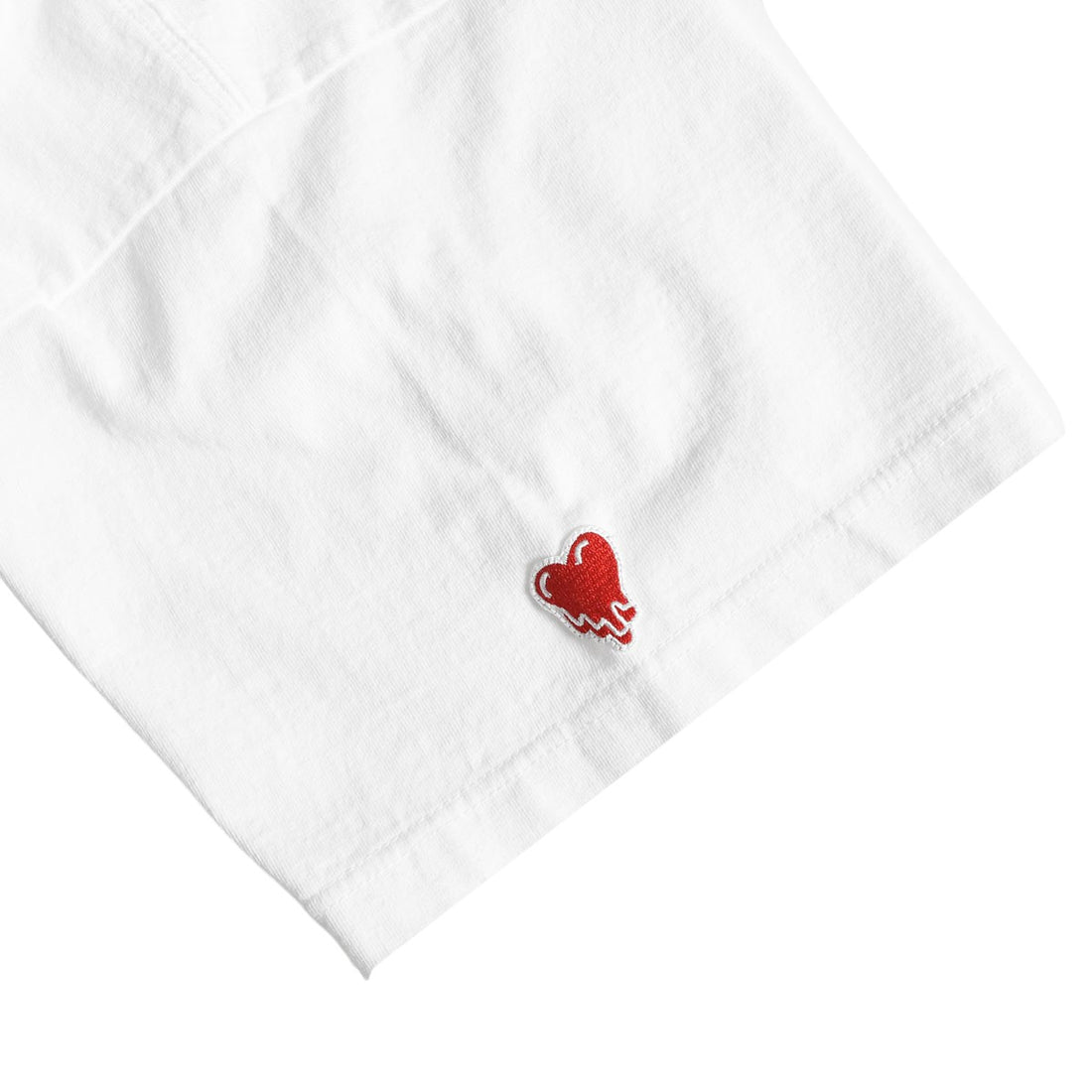 [EMOTIONALLY UNAVAILABLE]EU NEON HEART SS TEE/WHITE(EU-MK8-0000-059)