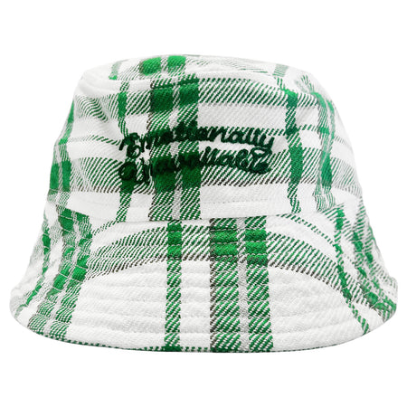 [EMOTIONALLY UNAVAILABLE]EU FLANNEL BUCKET HAT/GREEN(EU-MK8-0000-073)