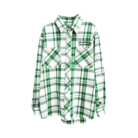[EMOTIONALLY UNAVAILABLE]EU FLANNEL SHIRT(EU-MK8-0000-018)
