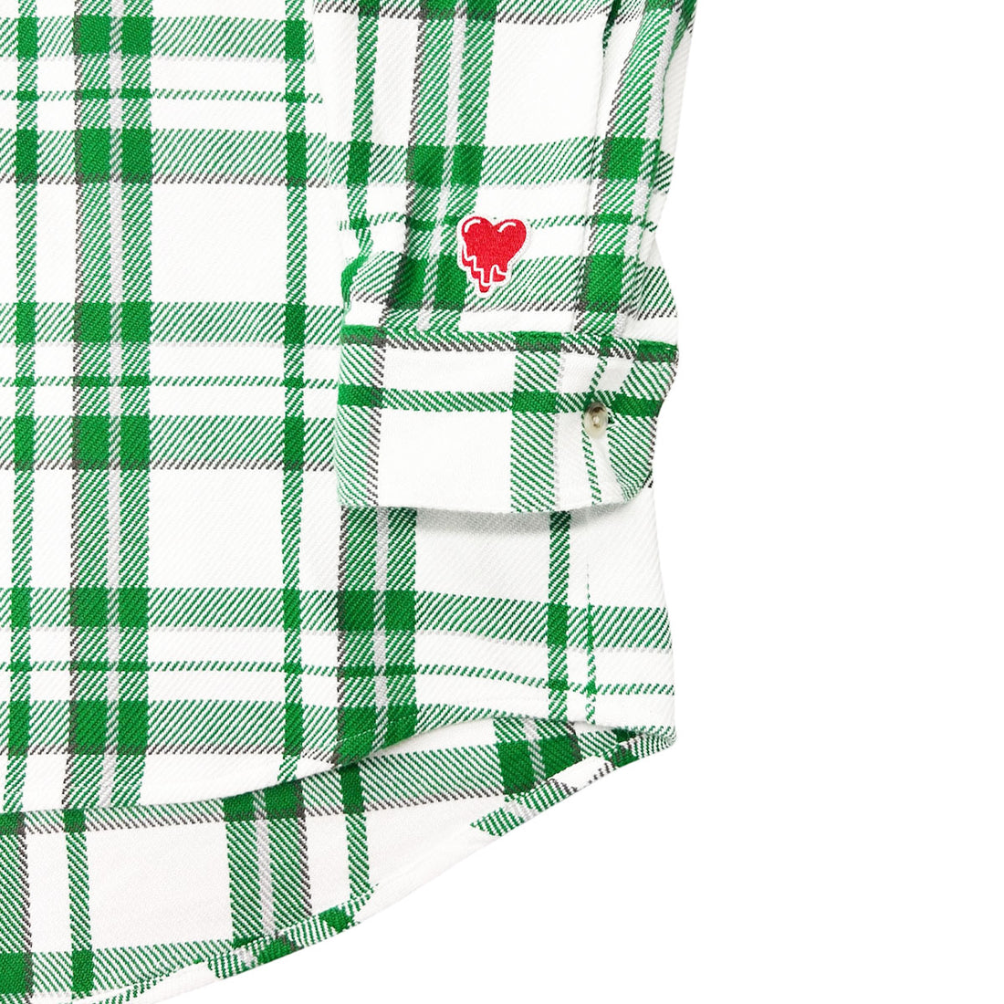 [EMOTIONALLY UNAVAILABLE]EU FLANNEL SHIRT/GREEN(EU-MK8-0000-018)