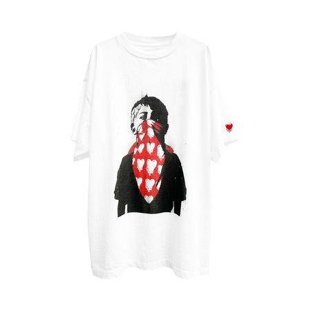 EMOTIONALLY UNAVAILABLE]EU DK MASK SS TEE/WHITE(EU-MK8-0000-C31