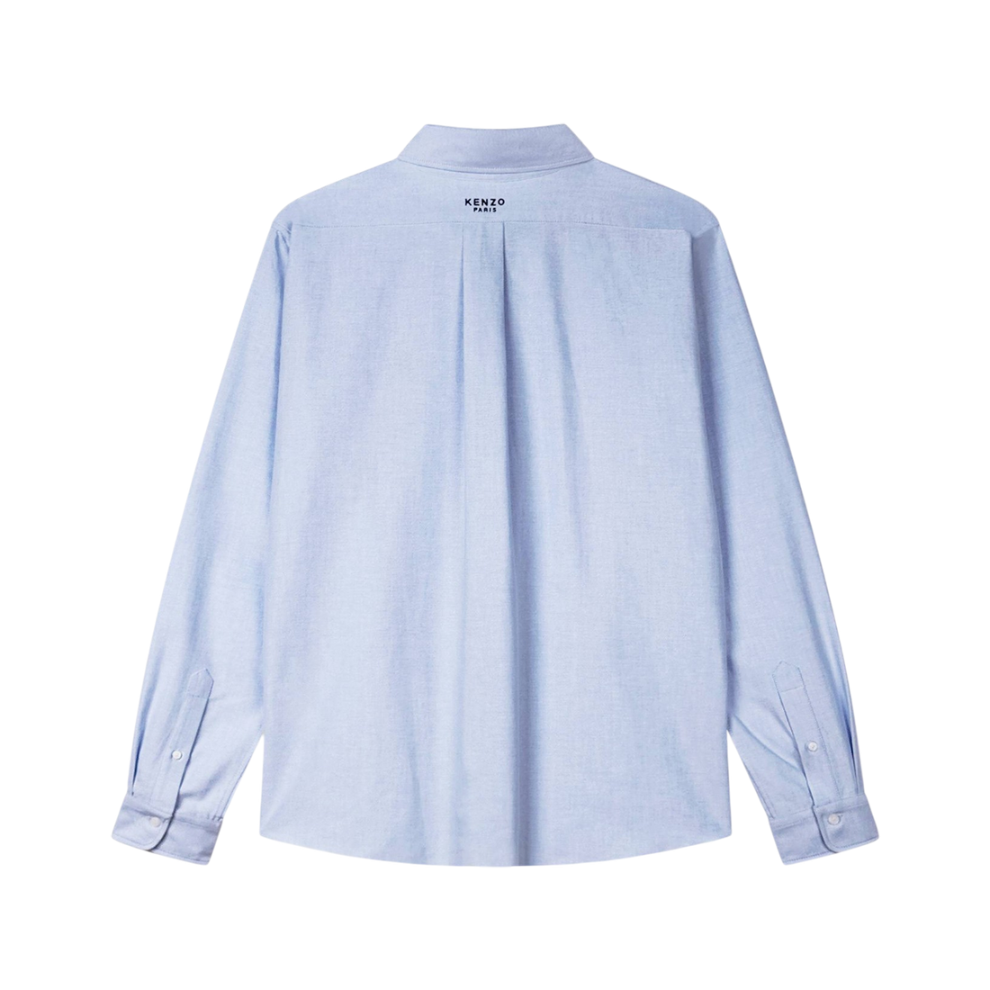 [KENZO] 'BOKE FLOWER' エンブロイダリーオックスフォードコットンシャツ / Sky Blue (FE65CH4109LO)
