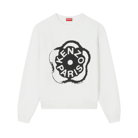 [KENZO] 'BOKE FLOWER 2.0' スウェットインコットン / Off White (FG55SW5094MJ)