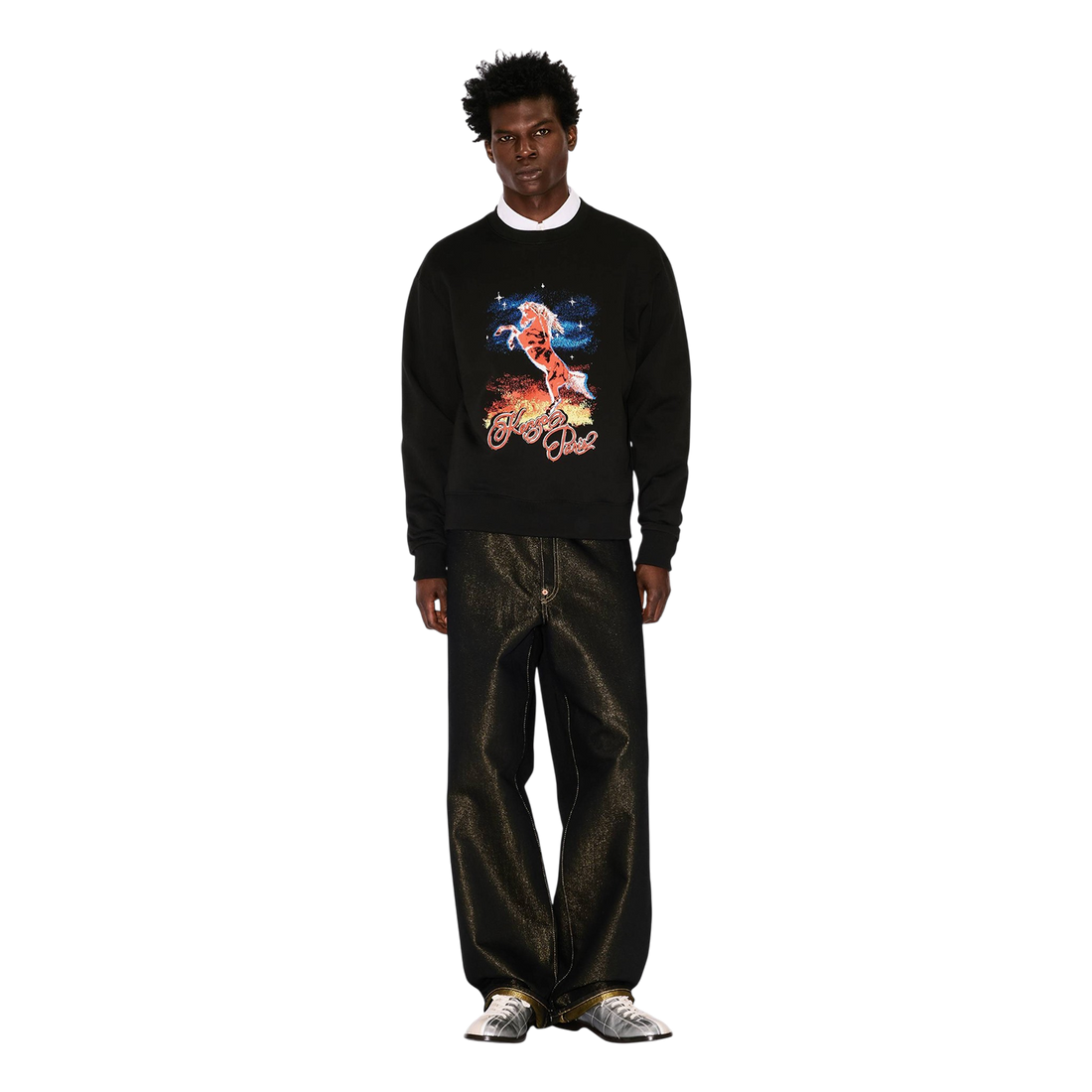 [KENZO] 'LUNAR NEW YEAR' スウェットインコットン / Black (FG55SW2004MF)