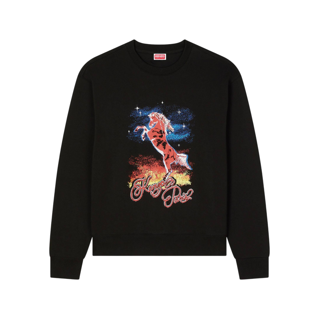 [KENZO] 'LUNAR NEW YEAR' スウェットインコットン / Black (FG55SW2004MF)