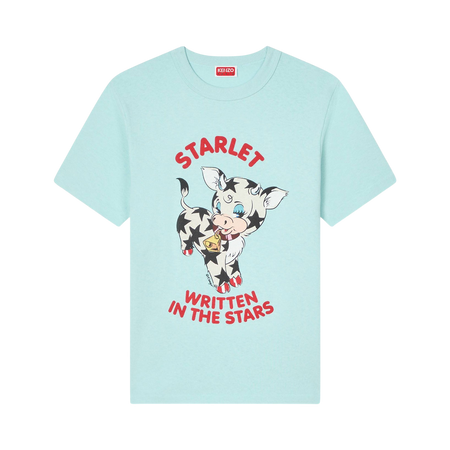 [KENZO] 'KENZO CARTOON' スリムTシャツインコットン (FG55TS1014SK)