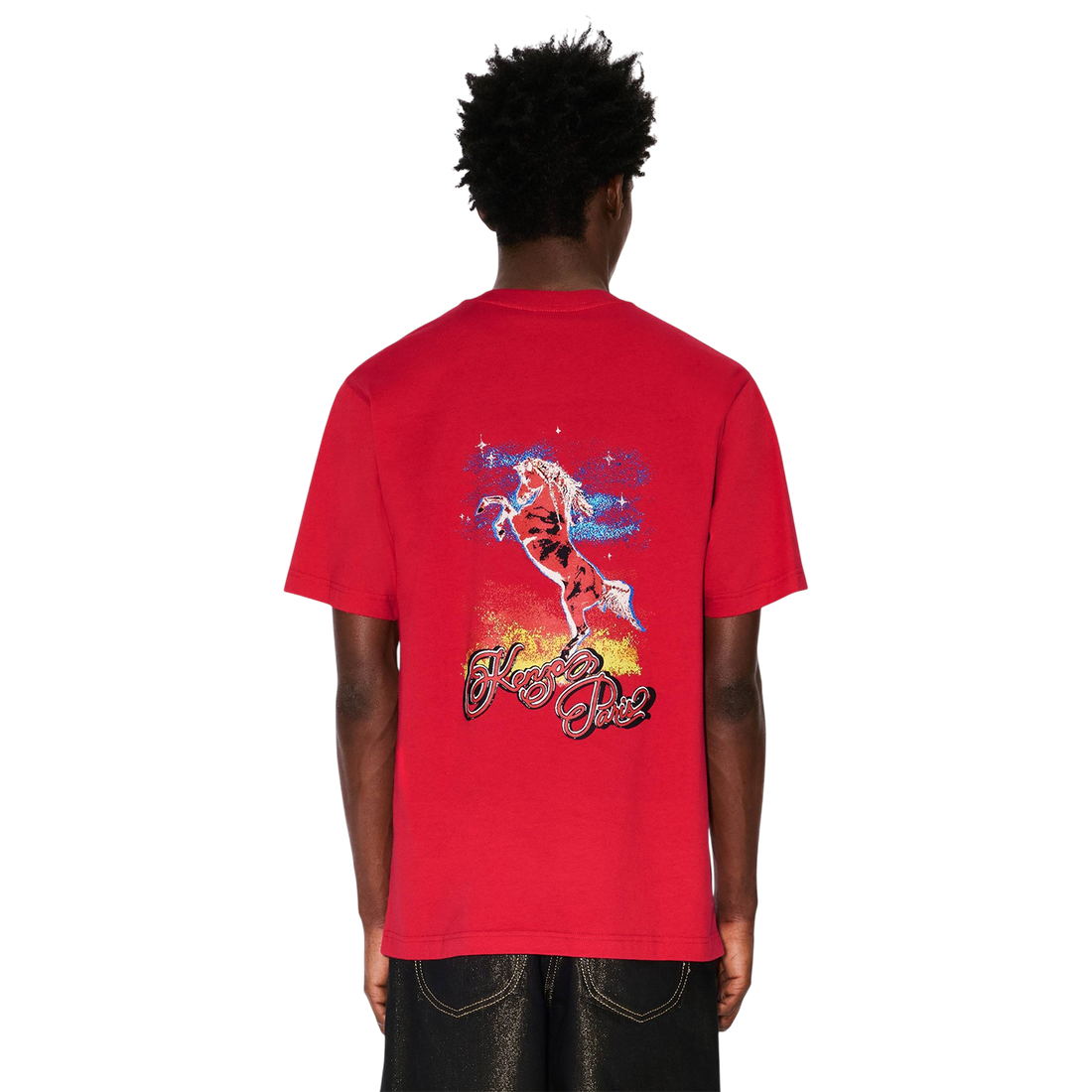[KENZO] 'LUNAR NEW YEAR' Tシャツインコットン / Cherry (FG55TS2014SG)