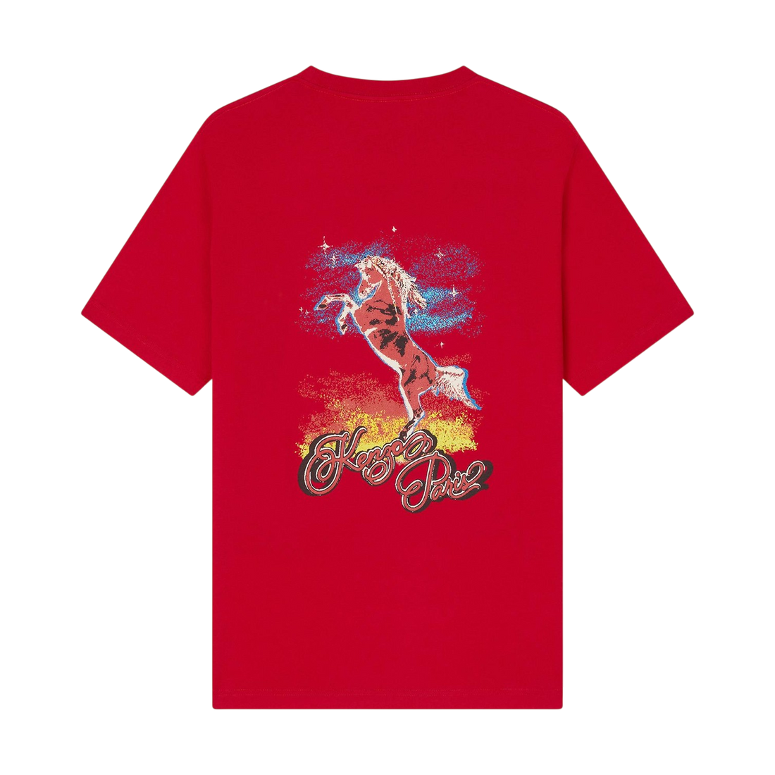 [KENZO] 'LUNAR NEW YEAR' Tシャツインコットン / Cherry (FG55TS2014SG)