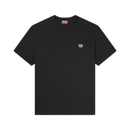[KENZO] 'KENZO WILD TIGER' エンブロイダリーTシャツインコットン / Black (FG55TS2054SG)