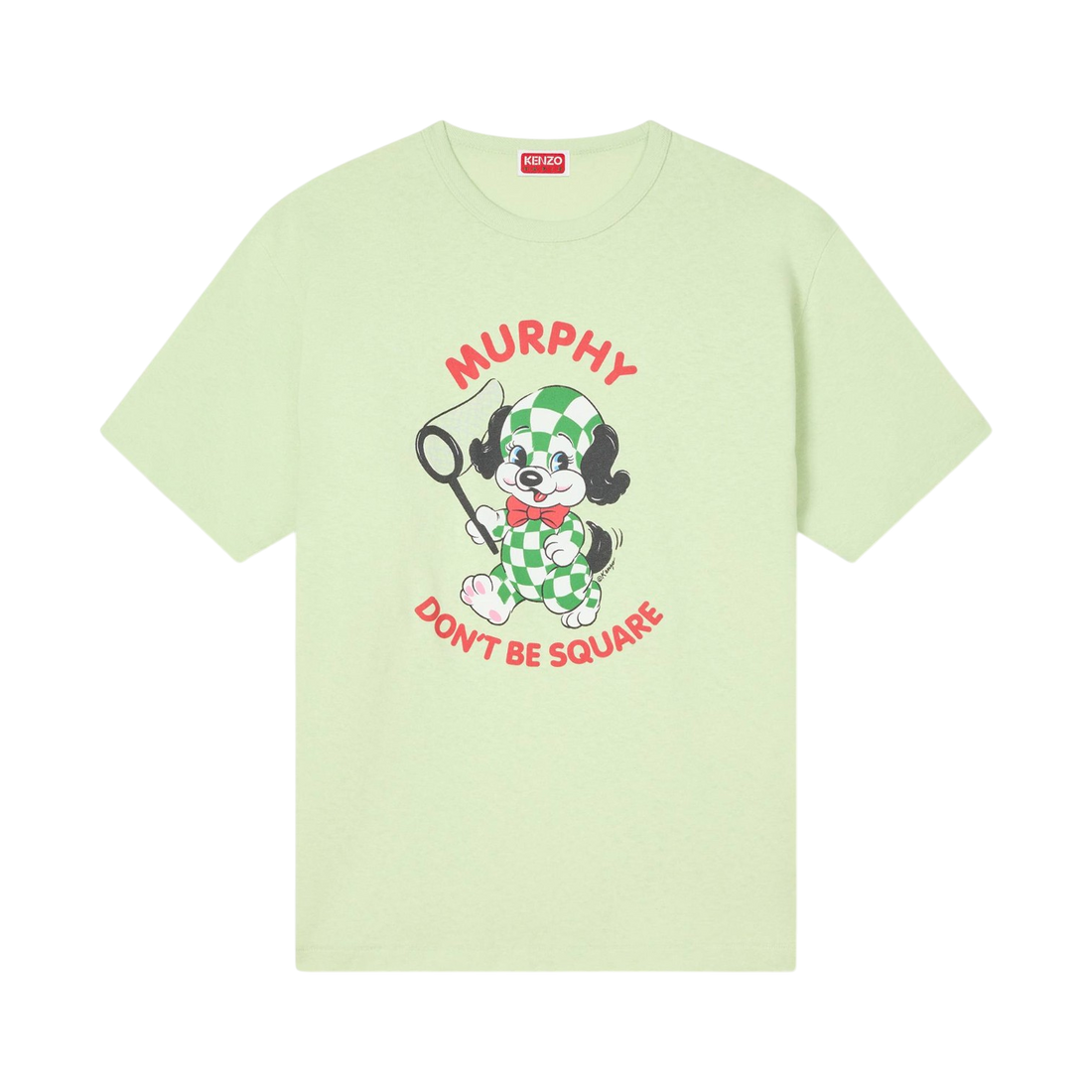 [KENZO] 'KENZO CARTOON' Tシャツインコットン / Almond Green (FG55TS2094SK)