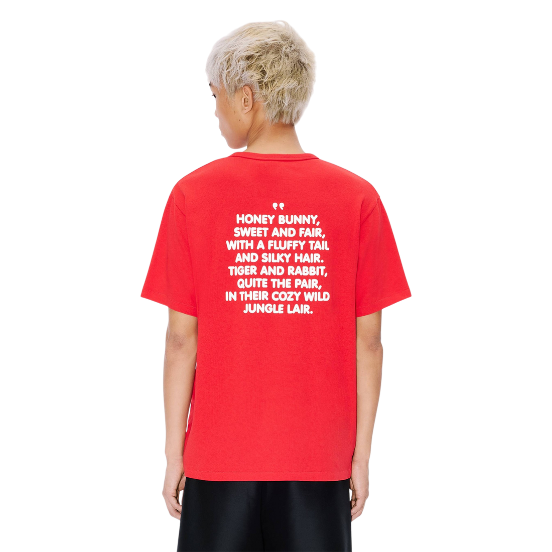 [KENZO] 'KENZO CARTOON' Tシャツインコットン / Cherry (FG55TS2124SK)
