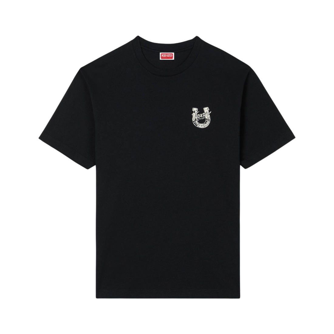 [KENZO] 'LUNAR NEW YEAR' エンブロイダリーTシャツインコットン / Black (FG55TS2204SG)
