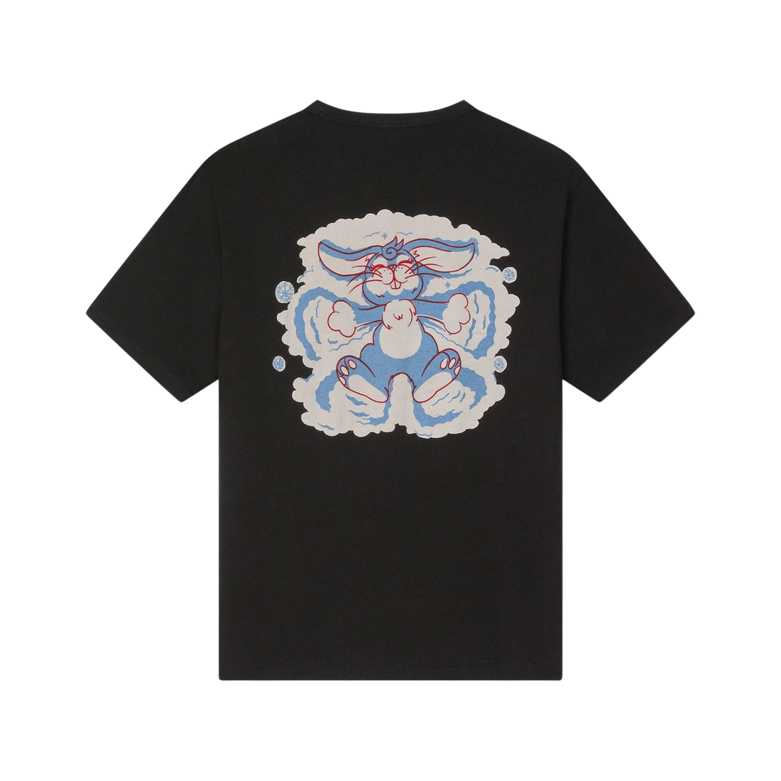[KENZO] 'KENZO WINTER HOLIDAYS' オーバーサイズTシャツインコットン / Black (FG55TS4014SK)