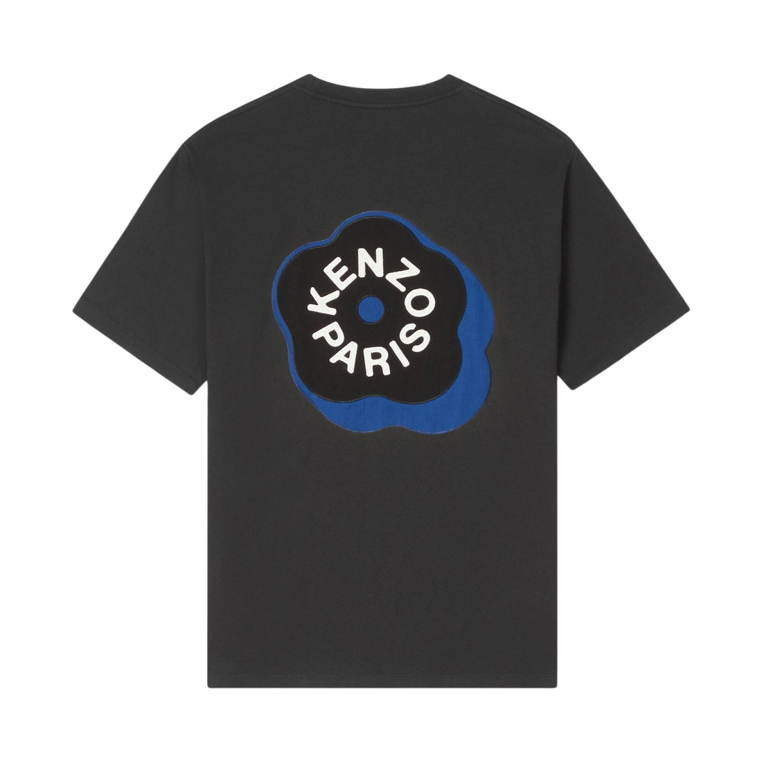 [KENZO] 'BOKE FLOWER 2.0' エンブロイダリーオーバーサイズTシャツインコットン / Black (FG55TS4024SG)