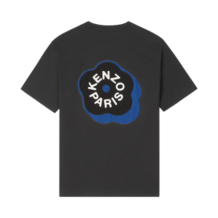 [KENZO] 'BOKE FLOWER 2.0' エンブロイダリーオーバーサイズTシャツインコットン / Black (FG55TS4024SG)