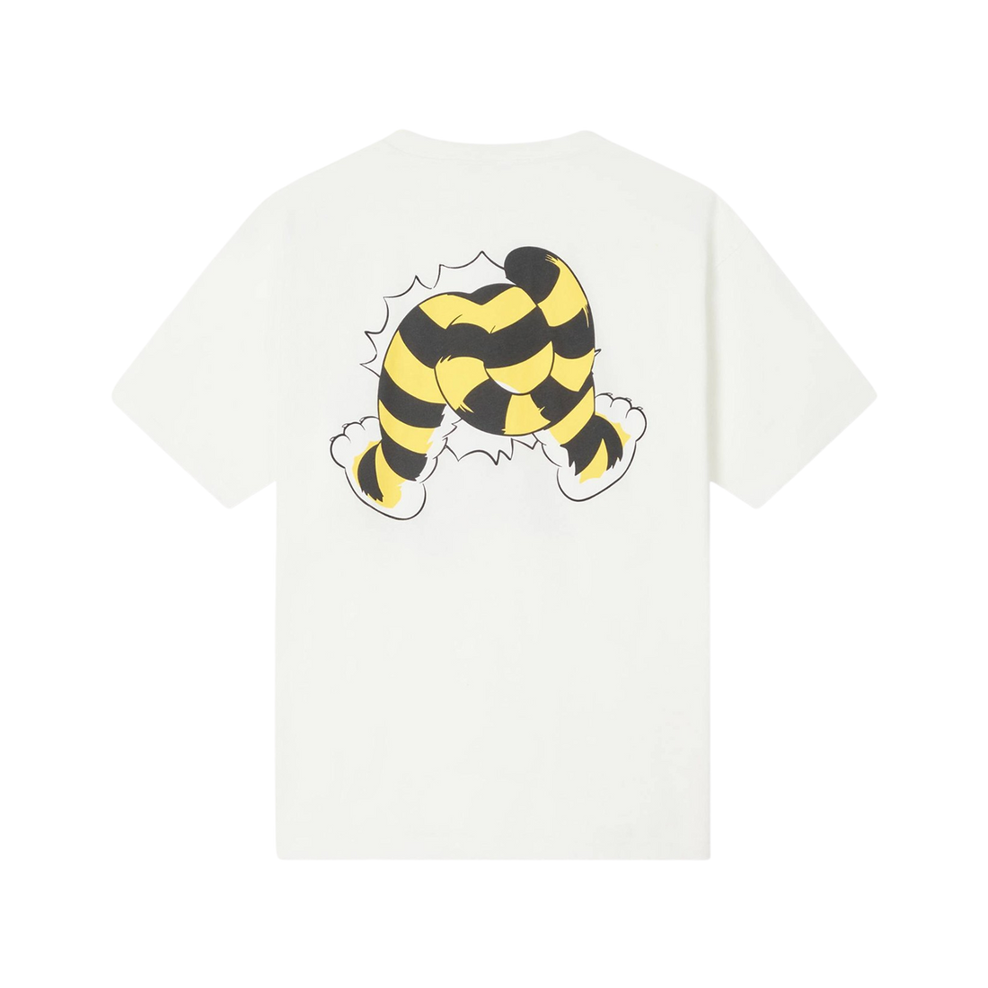 [KENZO] 'KENZO WILD TIGER' オーバーサイズTシャツインコットン / Off White (FG55TS4034SG)