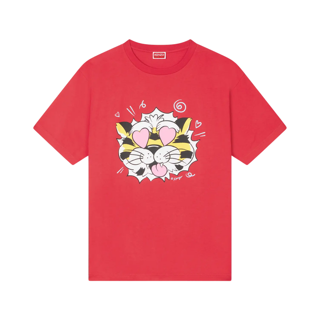 KENZO] 'KENZO WILD TIGER' オーバーサイズTシャツインコットン