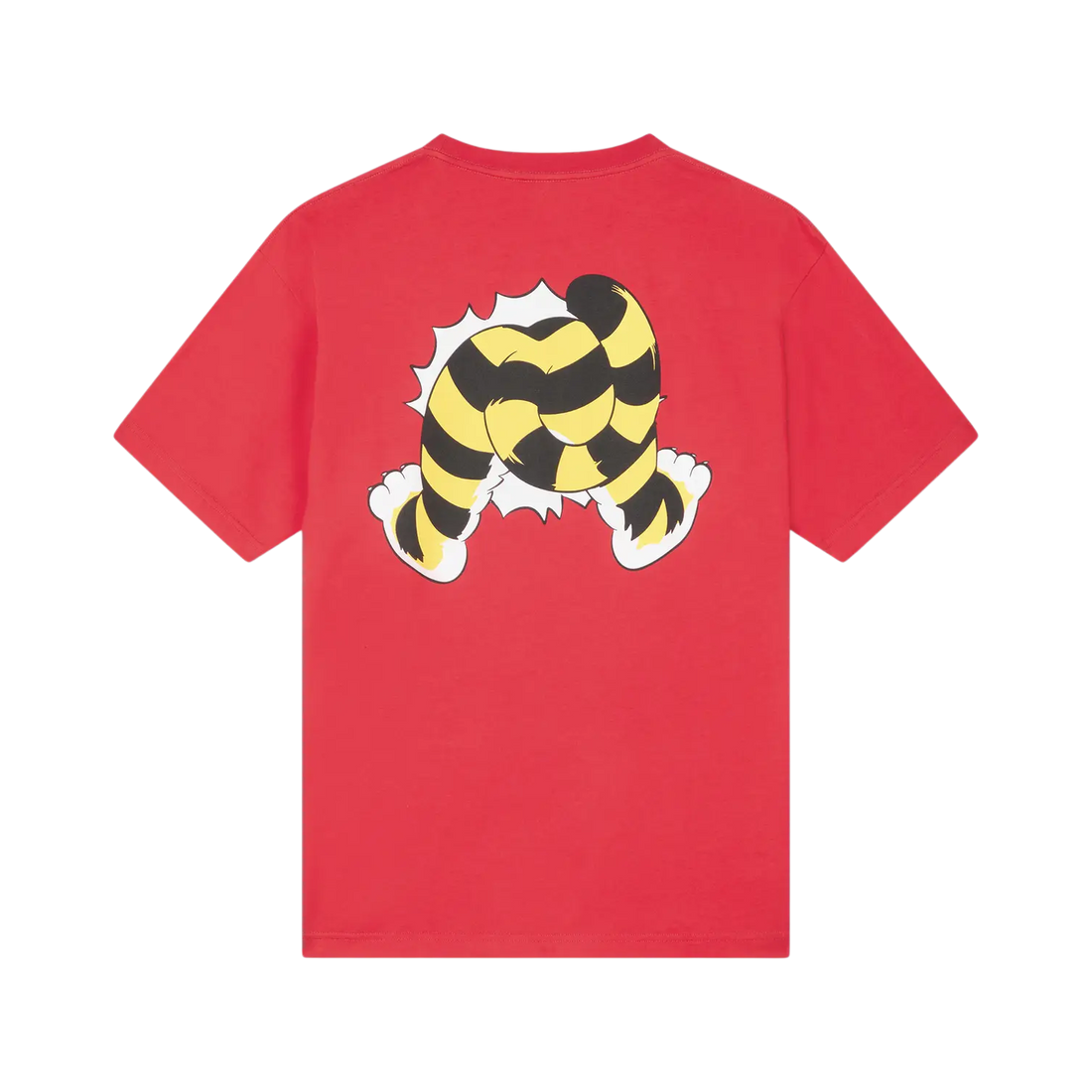 [KENZO] 'KENZO WILD TIGER' オーバーサイズTシャツインコットン / Cherry (FG55TS4034SG)